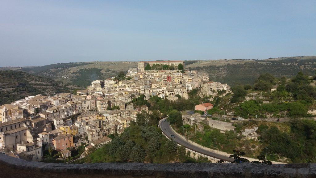 View towards Ragusa Superiore