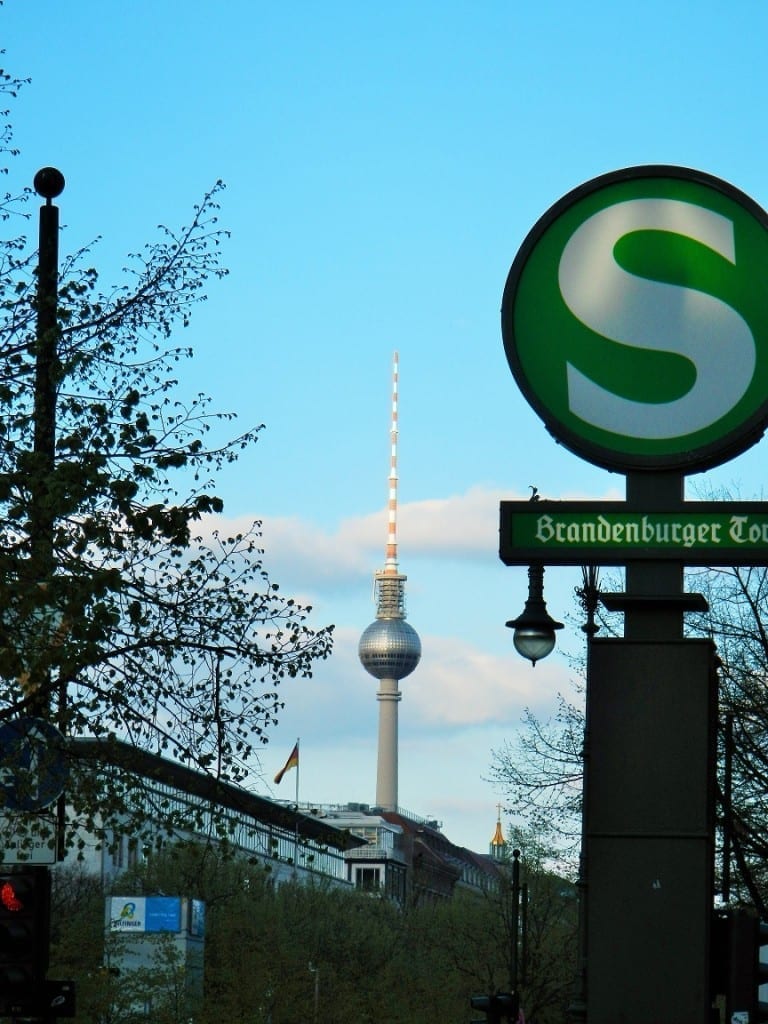 Berlim Brandenburger Tor S-Bahn