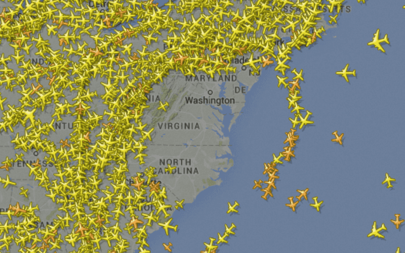 Flight Delays across Washington & New York Airports