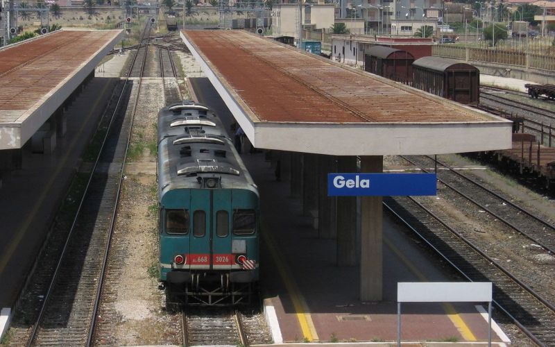 Train from Gela to Ragusa