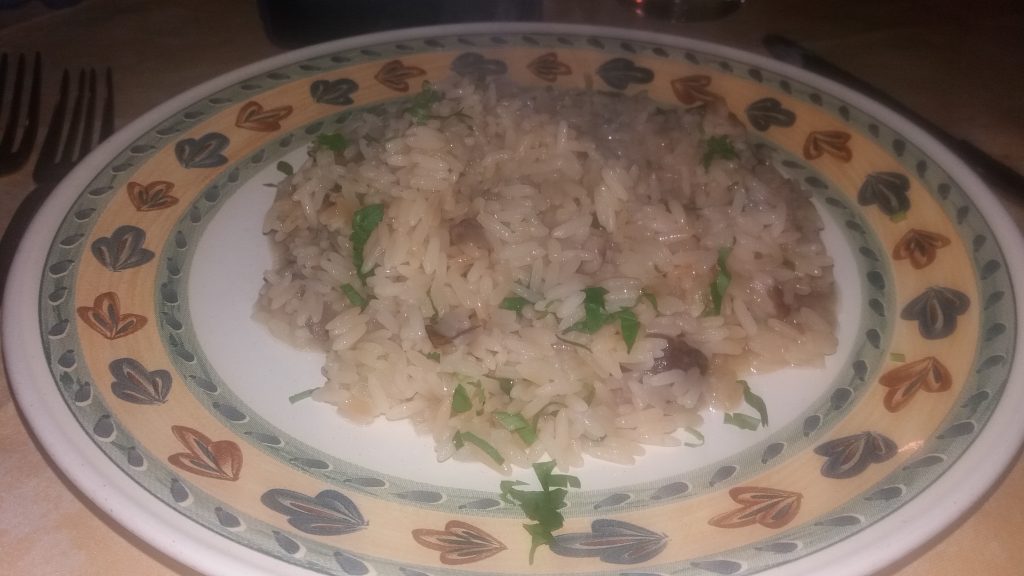 Mushroom Risotto 