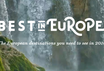 Lonely Planet Best in Europe 2016