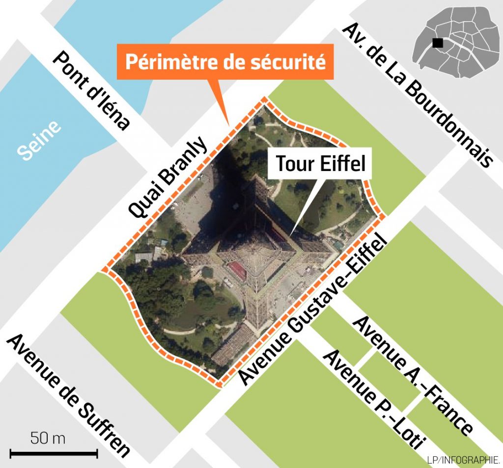 Increase Security Around Eiffel Tower