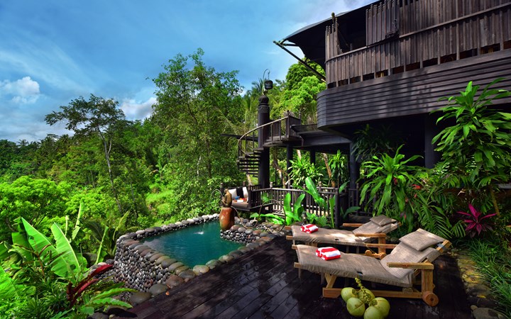 Capella Ubud view