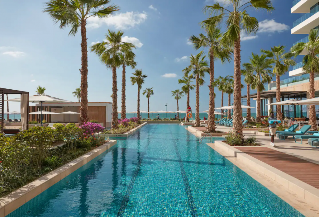 This image has an empty alt attribute; its file name is Mandarin-Oriental-Dubai-Pool-1024x697.png