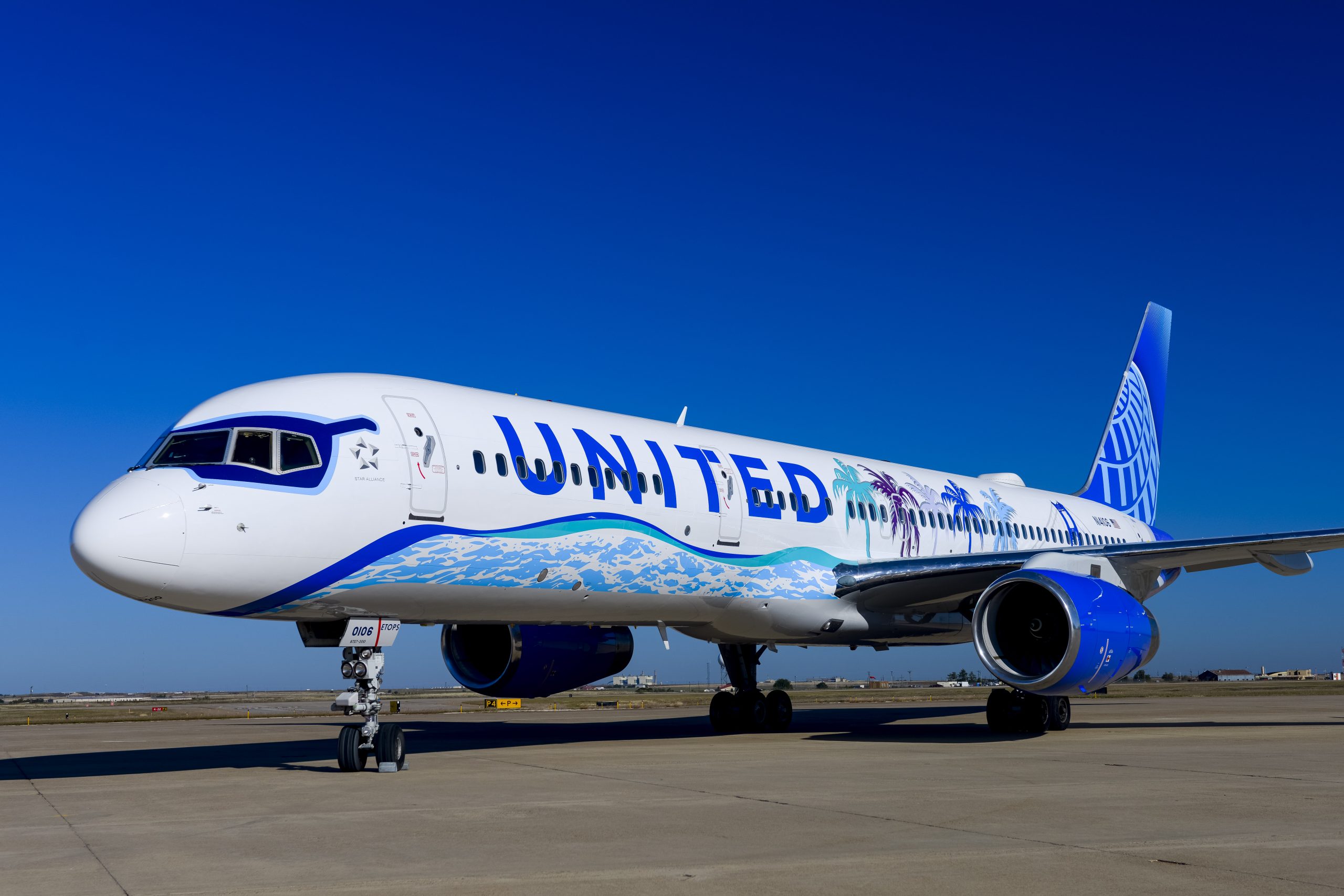 Boeing 757 design, created by San Francisco resident and artist Tsungwei Moo