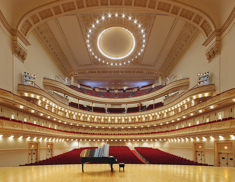 Carnegie Hall - Stern Auditorium / Perelman Stage - Photo credit carnegiehall.org