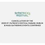 St Patrick's Day 2020 cancelled