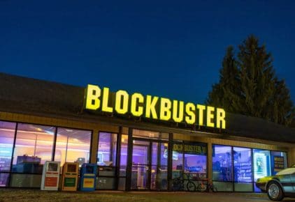 End of Summer Sleepover at The Last BLOCKBUSTER