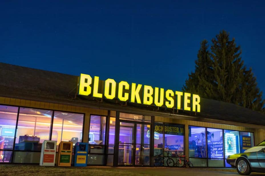 End of Summer Sleepover at The Last BLOCKBUSTER