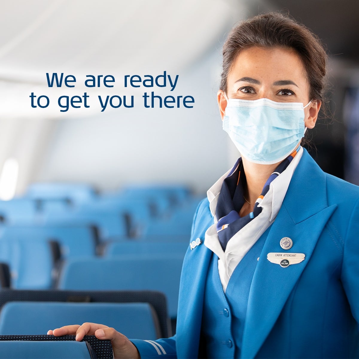 KLM requires passengers to wear face masks