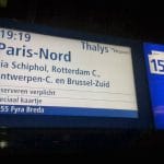 Amsterdam to Paris Train