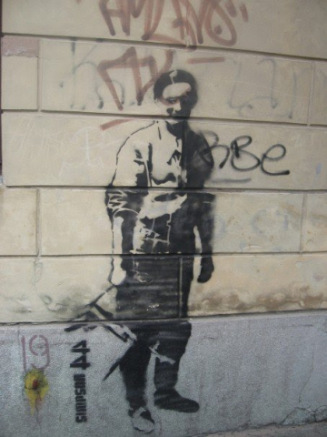 Warsaw, Poland Stencil 2007