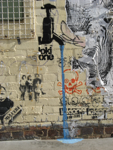 Fortitude Valley, Australia Stencil 2007