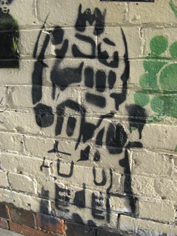 Fortitude Valley, Australia Stencil 2007